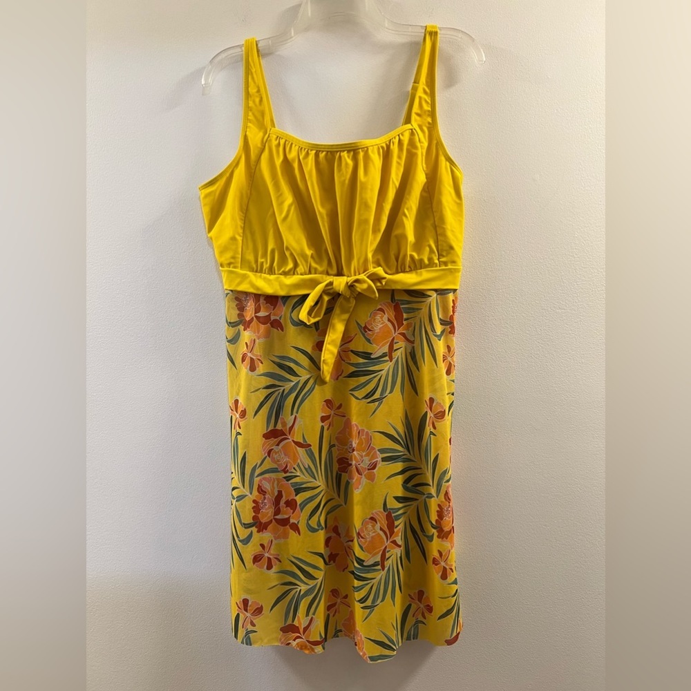 Hanna Nikole Two Piece Flowy Swimsuit Dress v5. - Picture 14 of 16